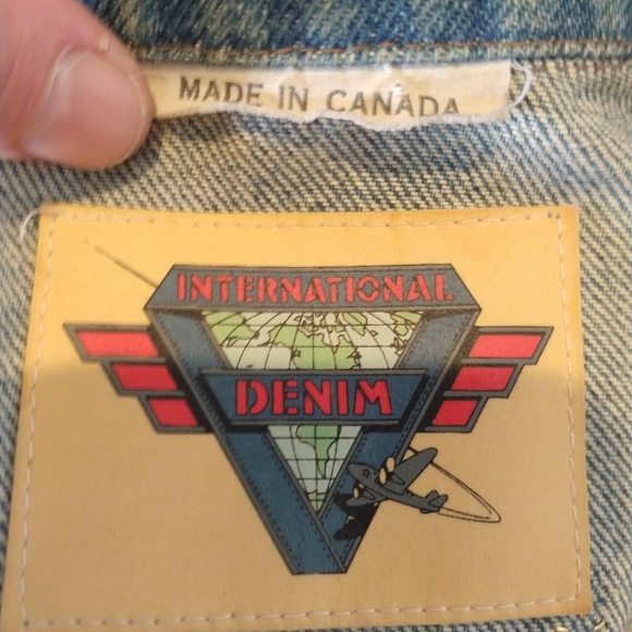 INTERNATIONAL DENIM Womens Jacket MEDIUM | VINTAGE - Picture 6 of 11
